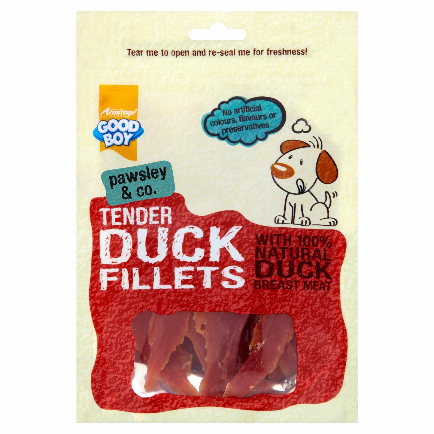 Good boy Tender Duck Fillets - 80G