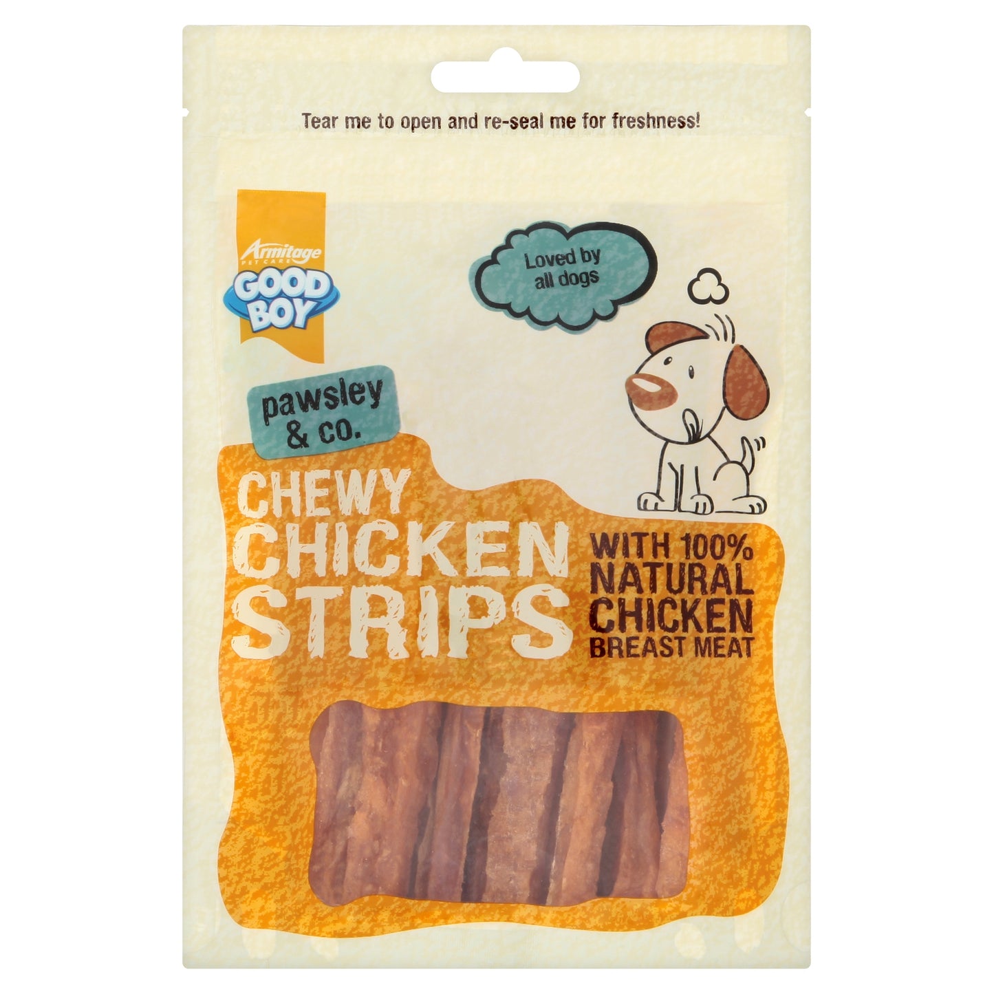 Good boy Chewy Chicken Strips - 100G