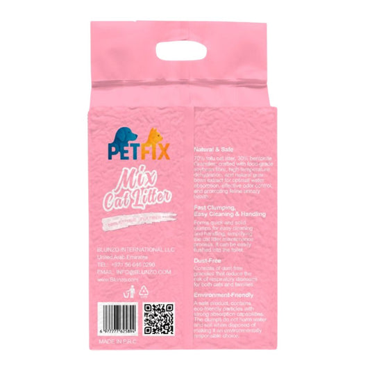 PetFix Mixed Cat Litter – Chanel Scent | Gentle Aroma, Low Dust & Easy to Scoop