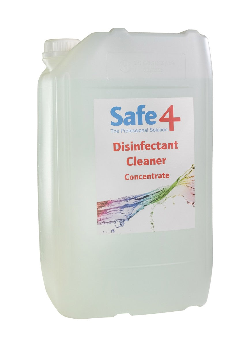 Safe4 Concentrated Disinfectant Cleaner, 25L