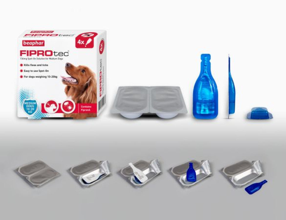 Fiprotec for Medium Dog - 4 Pipettes