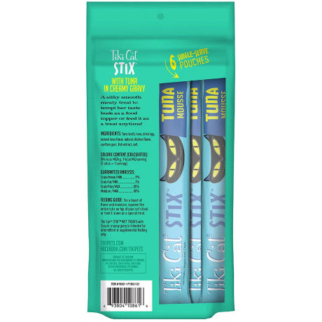 Tiki Cat Stix Treats Tuna Mousse - 3 Oz Bag