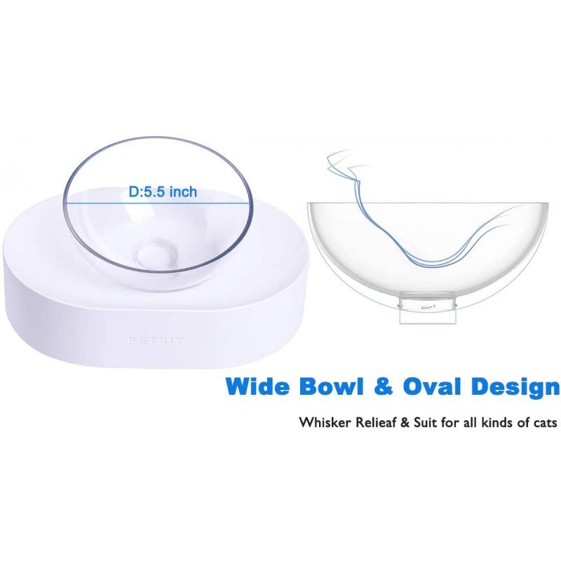 PETKIT FRESH NANO "DOUBLE" CAT & DOG ADJUSTABLE FEEDING BOWL - WHITE