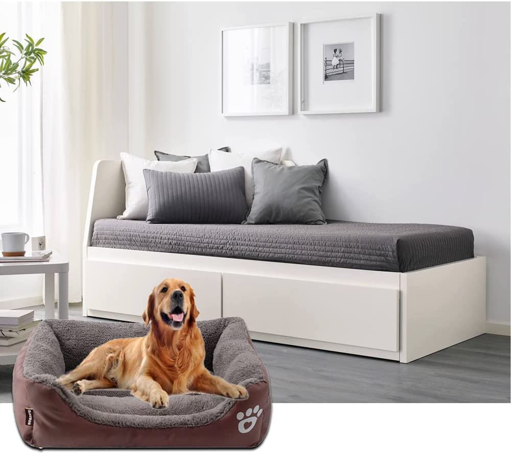 Dog Bed Rectangle Machine Washable