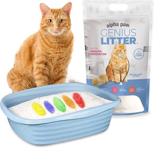 Alpha Paw Genius Litter With Health Indicator 2.7KG/4L