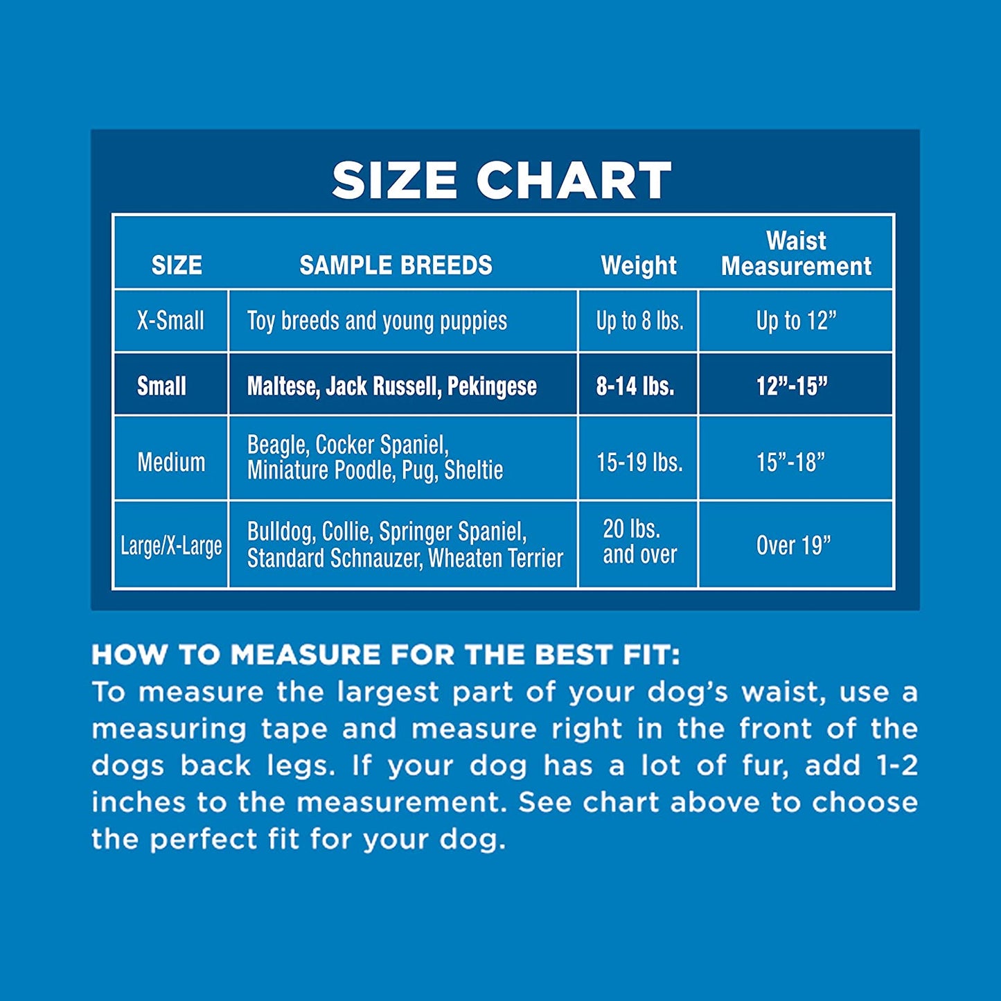 Four Paws Wee-Wee Disposable Dog Diapers 12 Count Small