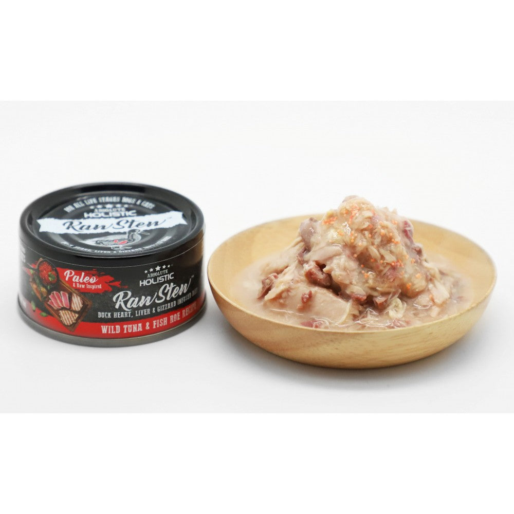 Absolute Holistic RawStew - Wild Tuna & Fish Roe Recipe 80g