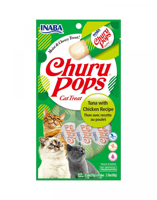 Churu Pops Tuna With Chicken 4PCS/PK