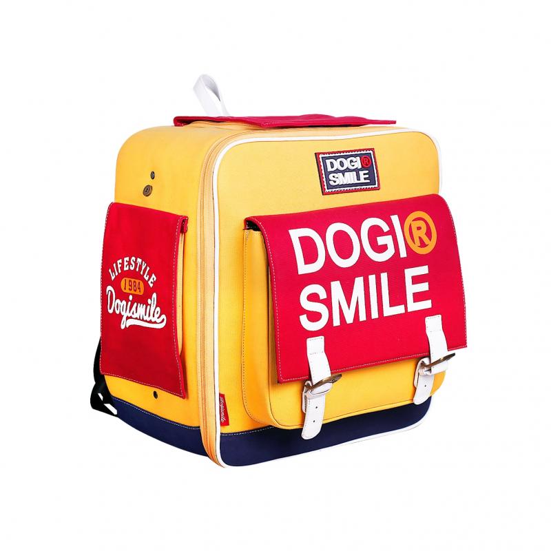 Dogismile Trendy And Durable Backpack Carrier For Small Dogs And Cats