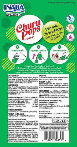 Churu Pops Tuna With Chicken 4PCS/PK