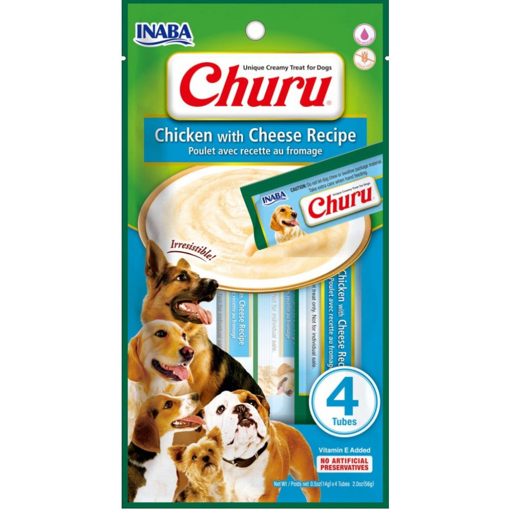 Churu Chicken With Cheese Recipe 56G/4 Sticks Per Pack