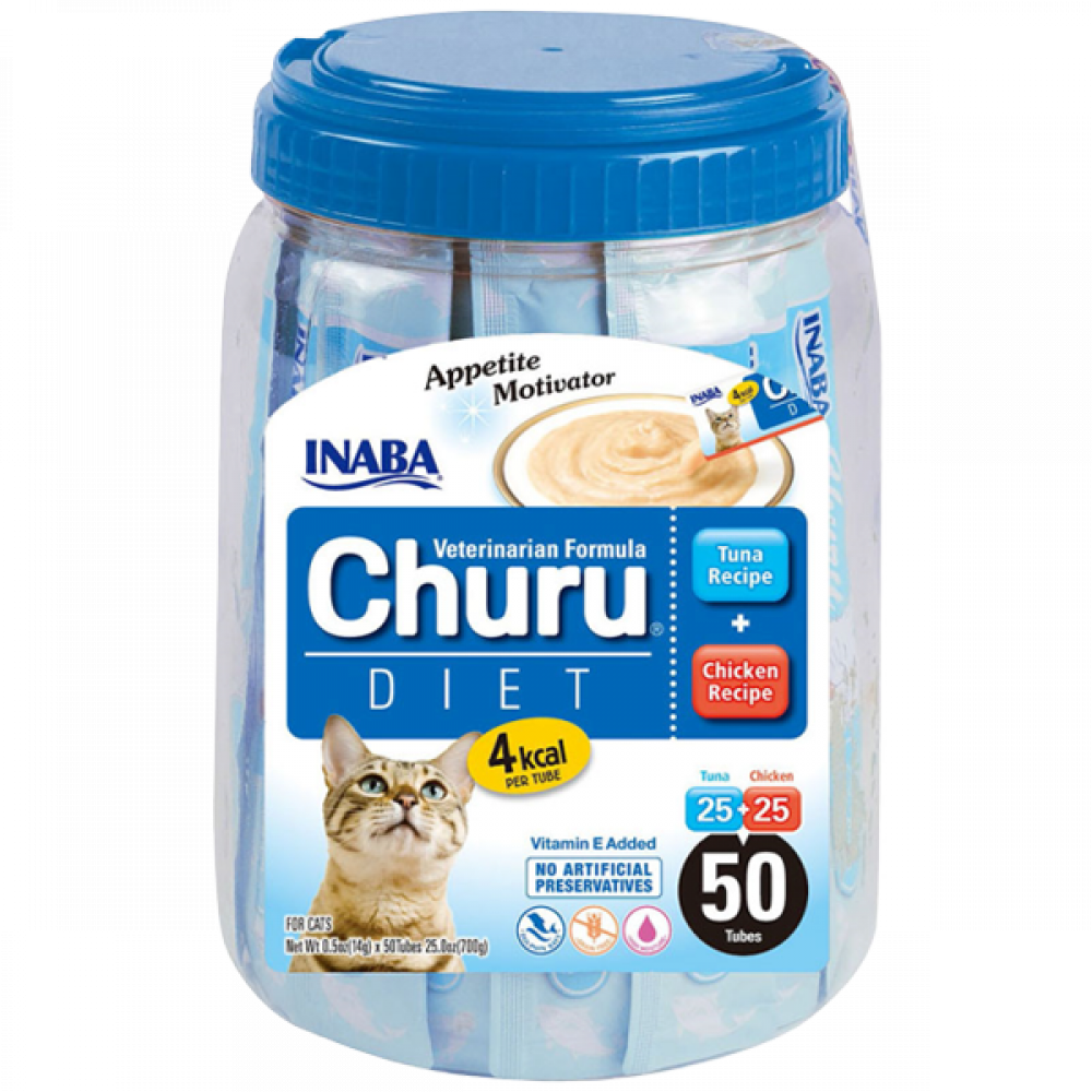 INABA CHURU DIET 700g/50 Sticks Per Box