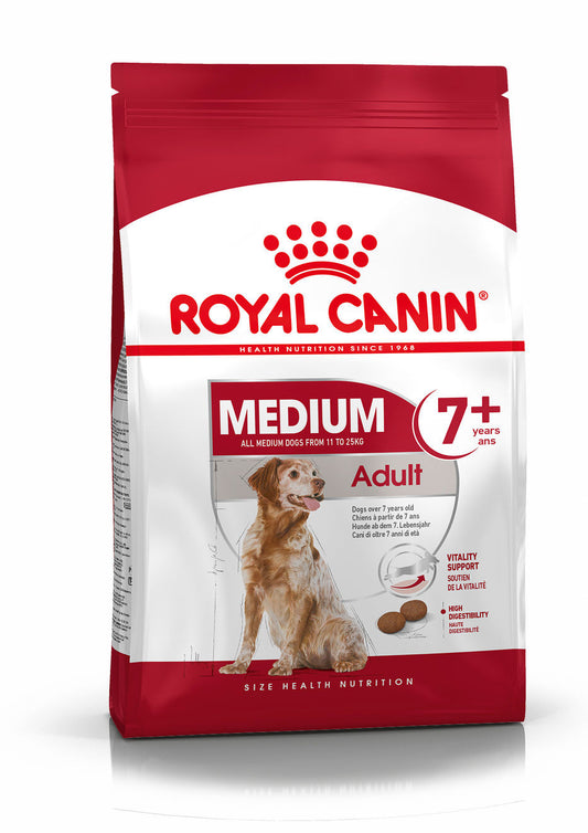 Royal Canin MEDIUM ADULT 7+ 10 KG