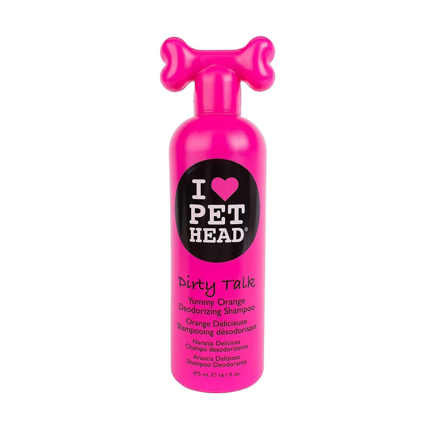 PET HEAD Dog Shampoo 475ml, Yummy Orange Scent, Best Dog Shampoo for Smelly Dogs, Gentle Formula Shampoo for Puppies