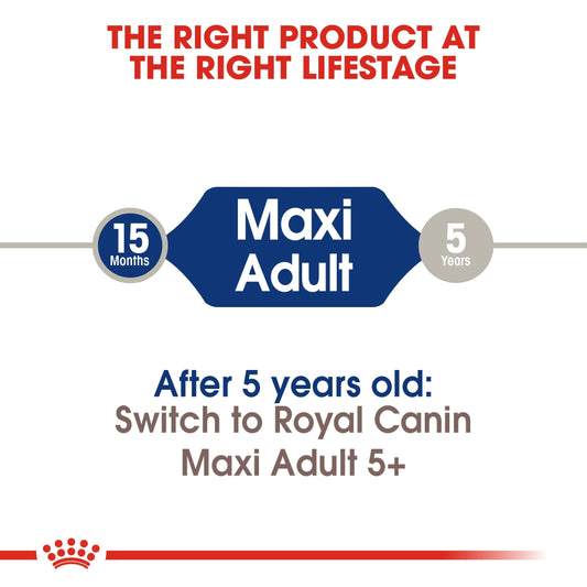 Royal Canin MAXI ADULT 5+ 15 KG
