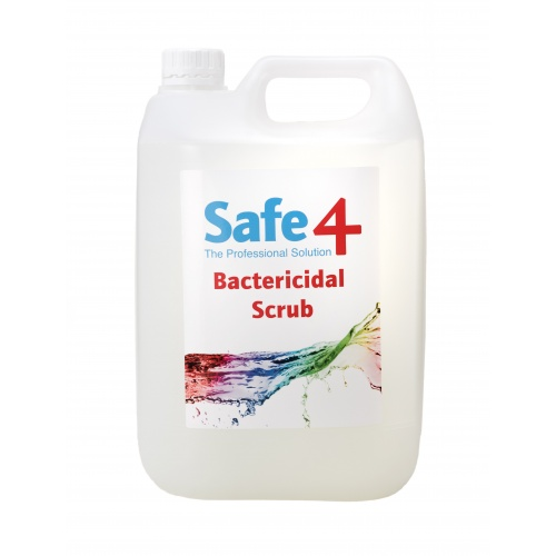 SAFE4 BACTERICIDAL HANDWASH 5LT WITH PUMP
