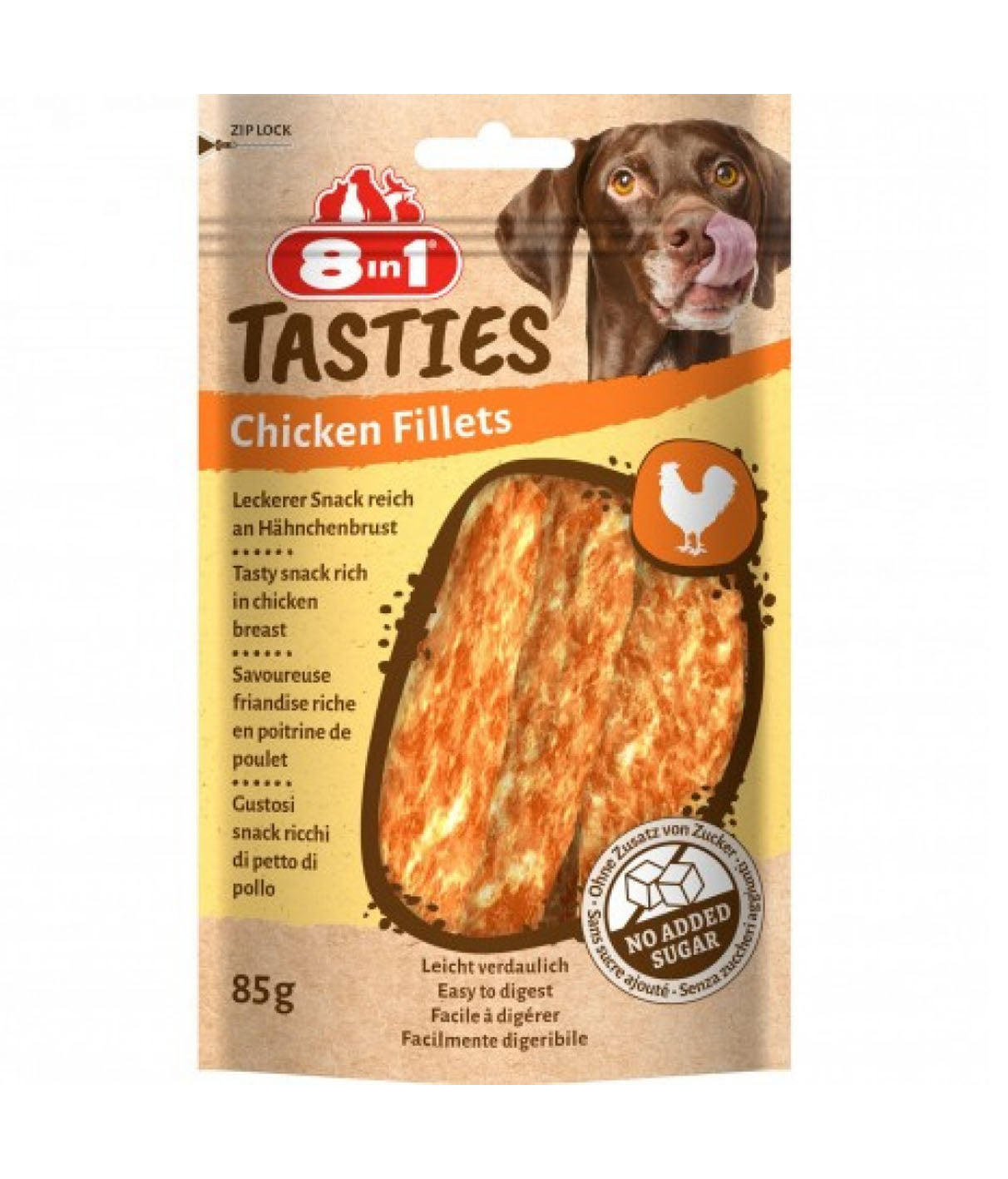 8in1 TASTY Chicken Fillets 85g