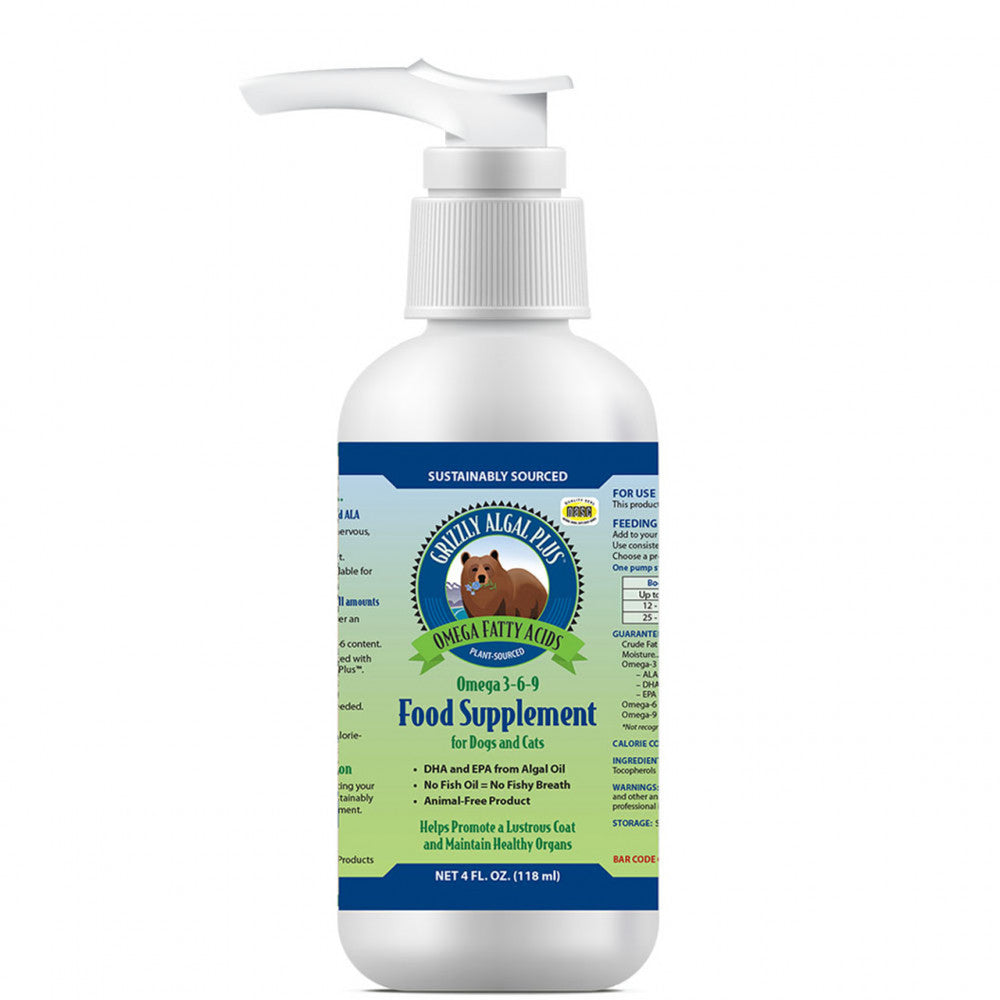 Grizzly Algal Plus Oil - 4 Oz