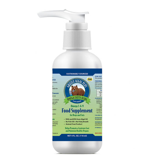 Grizzly Algal Plus Oil - 4 Oz