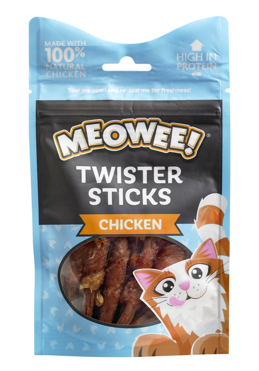 MEOWEE! TWISTER STICKS CHICKEN 7S