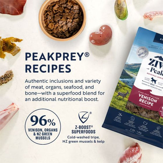 ZiwiPeak Venison Air Dried Dog Food