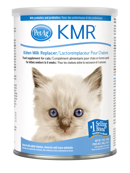 PetAg KMR Kitten Milk Replacer Powder, 12 oz