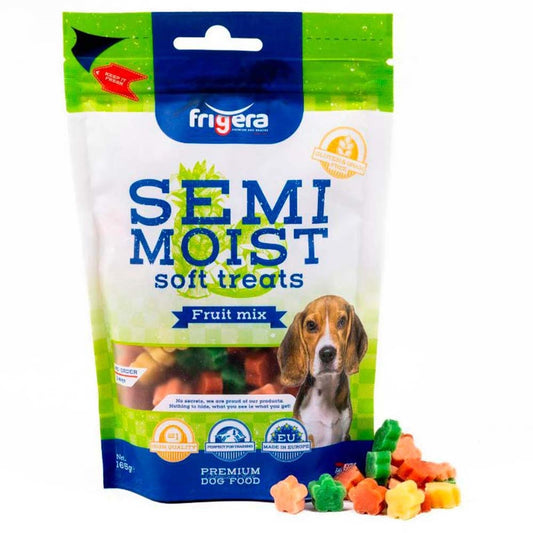 Frigera Semi-Moist Soft Treats Gluten & Grain Free Fruit Mix 165g