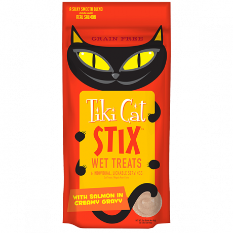 Tiki Cat Stix Treats Salmon Mousse -3 Oz Bag