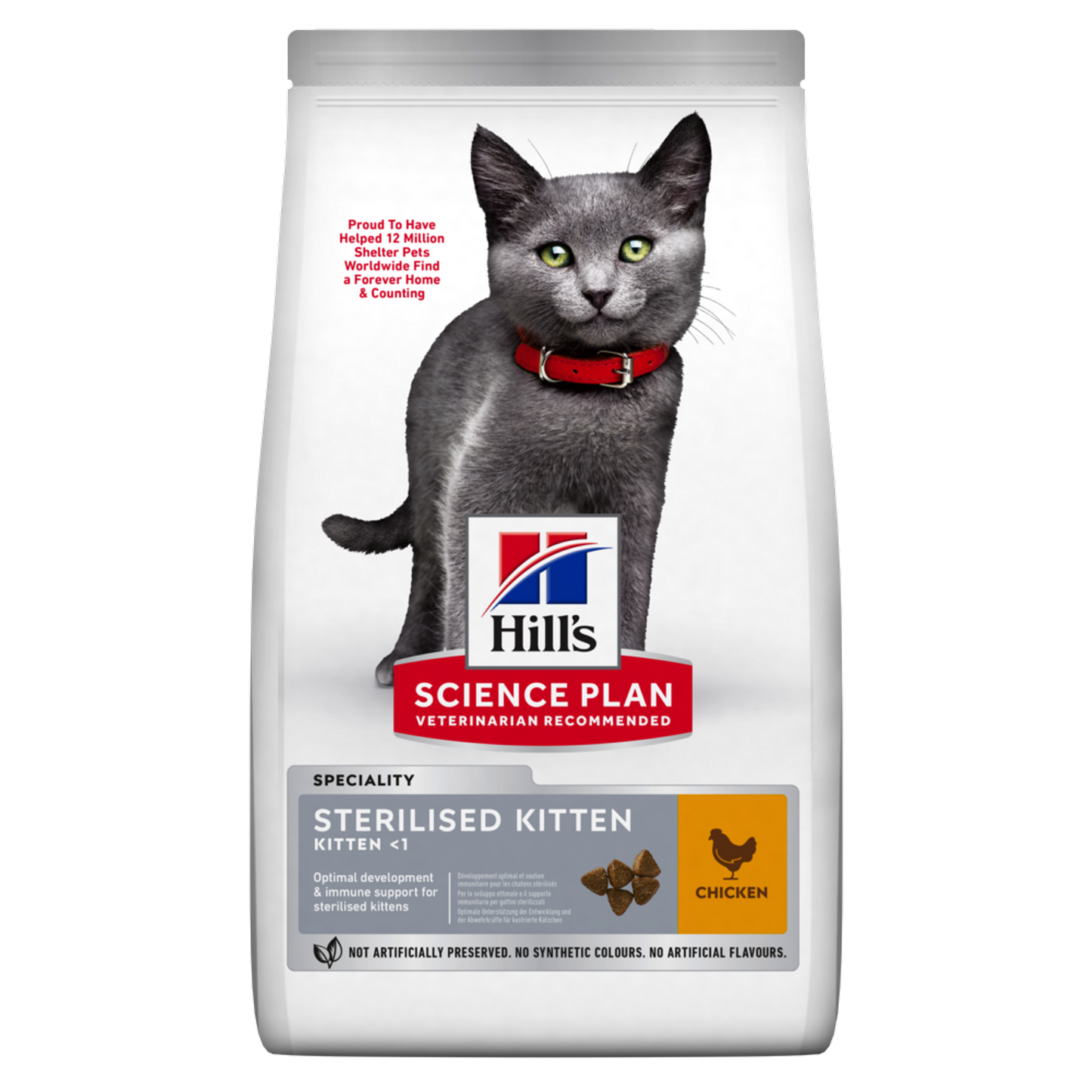 Hill’s Science Plan Sterilised Kitten Food With Chicken