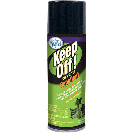 Four Paws Keep Off! Indoor Outdoor Repellent For Cats Kittens
