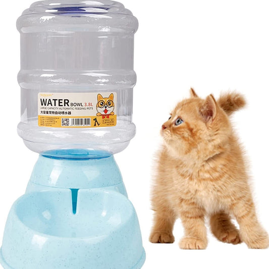Pet Water Feeder,Pet Automatic Waterer,Dog Water Dispenser,3.8L