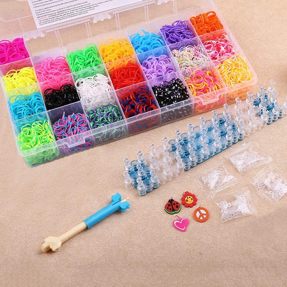 Loom Rubber Bands, DIY Rubber Band Refill Kit In, 22 Unique Colors