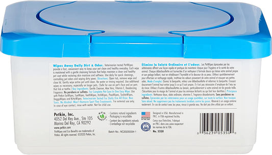 Petkin Pet Wipes 100ct PACK OF 1