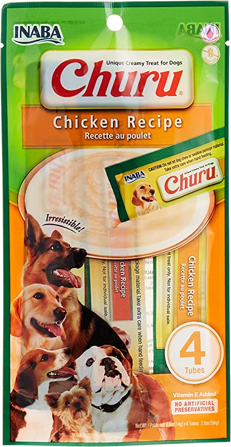 Churu Chicken Recipe 56G/4 Sticks Per Pack