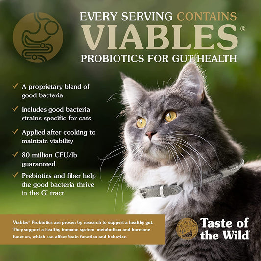 Taste Of The Wild Rocky Mountain Feline Recipe with Roasted Venison & Smoked Salmon 2.27kg (CAT)