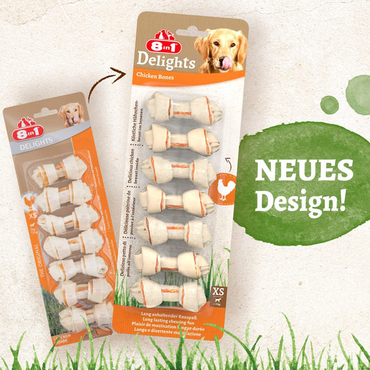 8in1 Delights Dental Bones XS