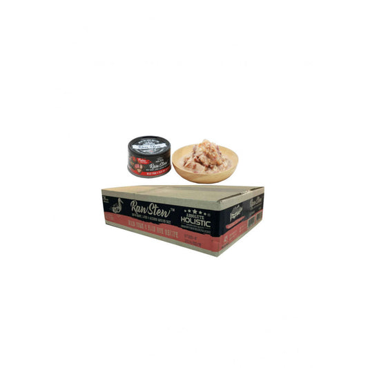 Absolute Holistic RawStew - Wild Tuna & Fish Roe Recipe 80g