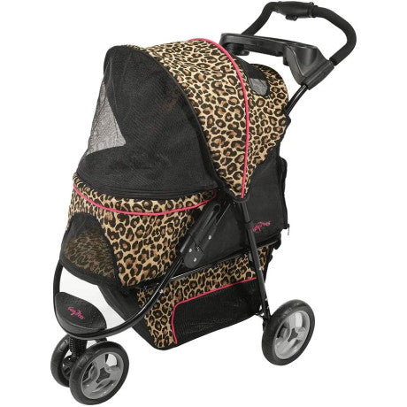 Promenade Pet Stroller (Leopard pattern)