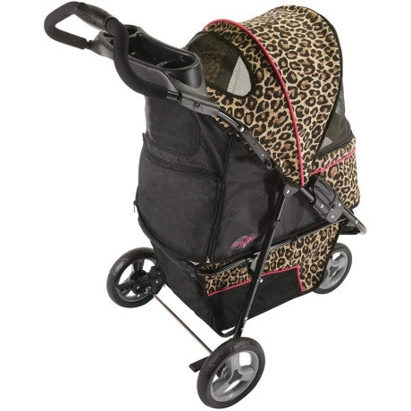Promenade Pet Stroller (Leopard pattern)