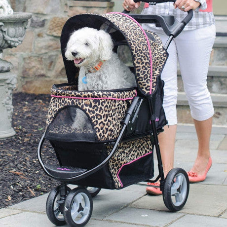 Promenade Pet Stroller (Leopard pattern)