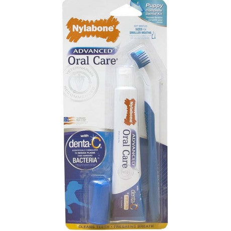 Nylabone Advanced Oral Care Puppy Dental Kit One Size - (PACK OF 3