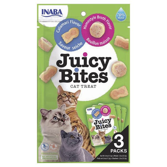 Juicy Bites Homestyle Broth & Calamari Flavor 3PCS/PK