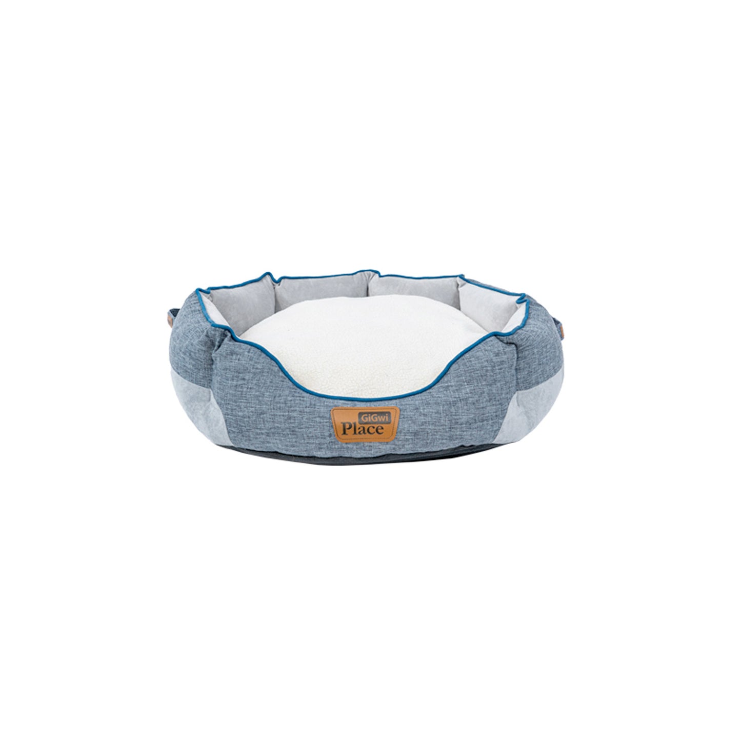 GiGwi Place Removable Cushion Luxury Dog Bed Round