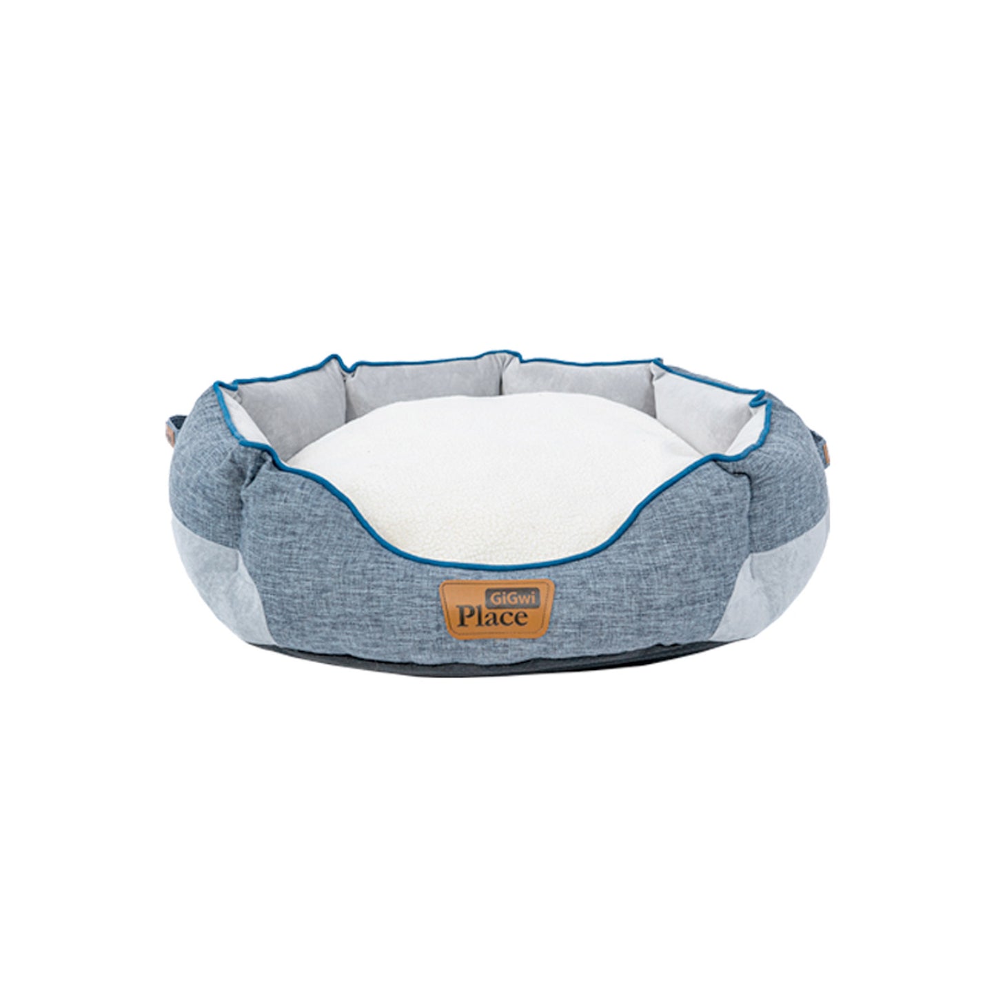 GiGwi Place Removable Cushion Luxury Dog Bed Round