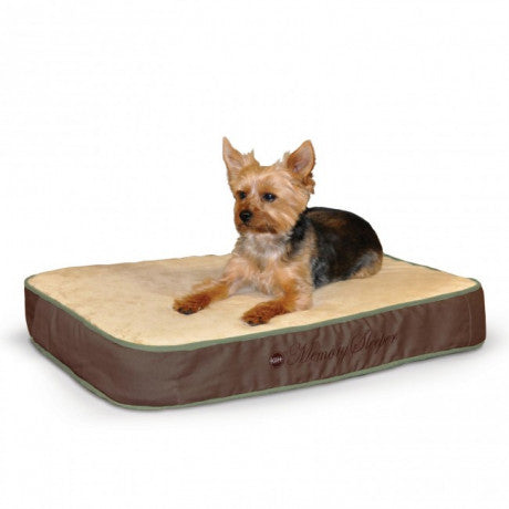 K&H Memory Sleeper Medium Mocha 23"/58Cms