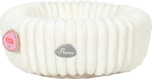NAOMI QUILTED BASKET BEIGE